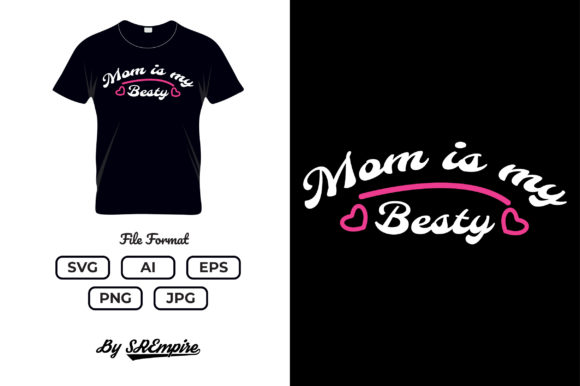 Mother's Day Typography T-shirt - 20