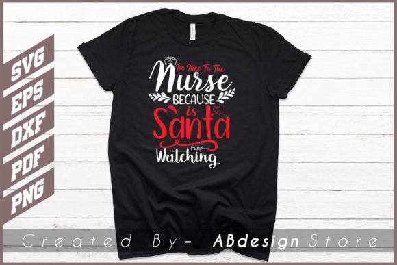 NURSE CHRISTMAS LOVERS DESIGN SVG T SHIR