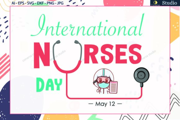 Nurse, International Day SVG Graphics