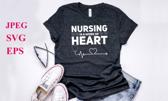 Nurse Life Gift Tshirt SVG for Print Templates