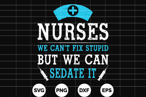 Nurse T-Shirt Design: Graphics for Print Templates