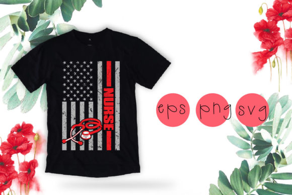 Nurse T-Shirt Design Svg