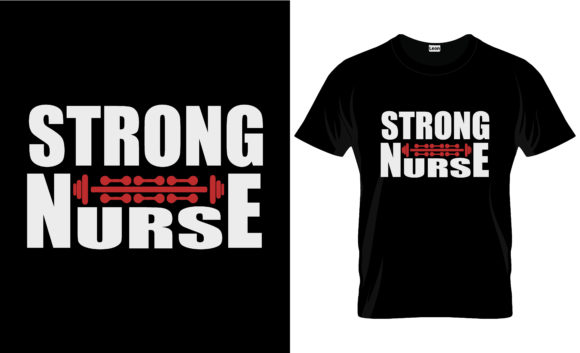 Nurse T-Shirt Design Vector Graphic 19