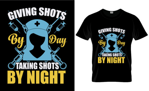 Nurse T-Shirt Design Vector Graphic 29