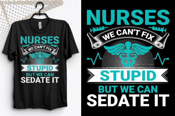 T-Shirt Design-Nurse Lover Graphics